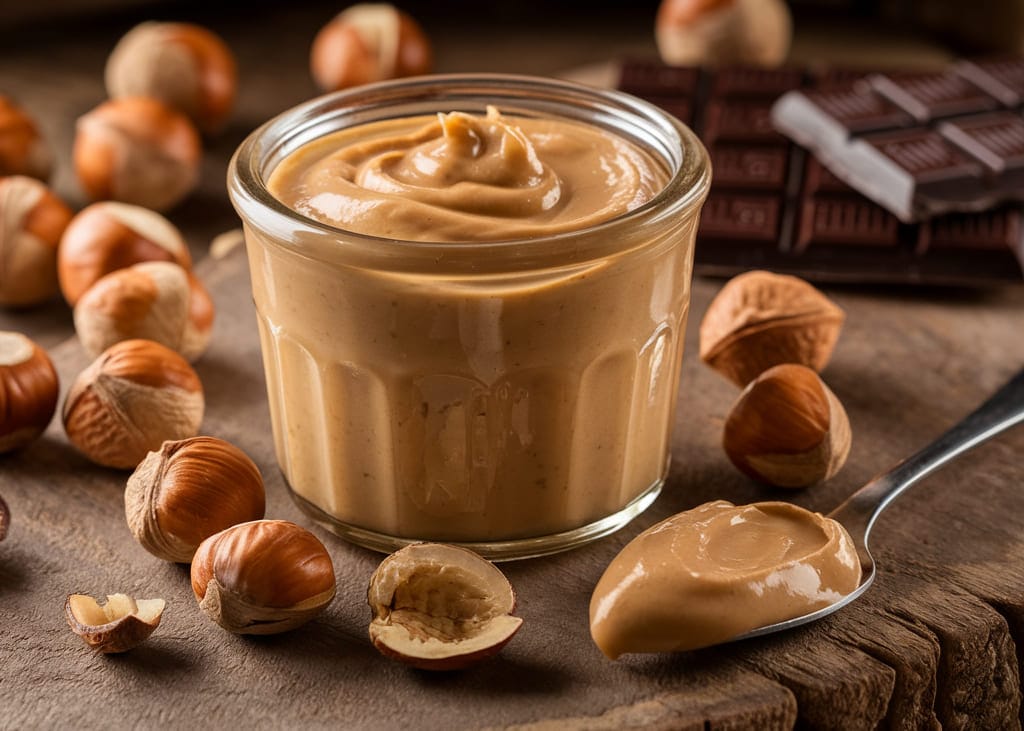 Receta de Crema de avellanas