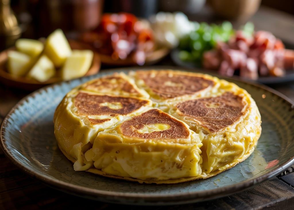Receta Tortilla paisana