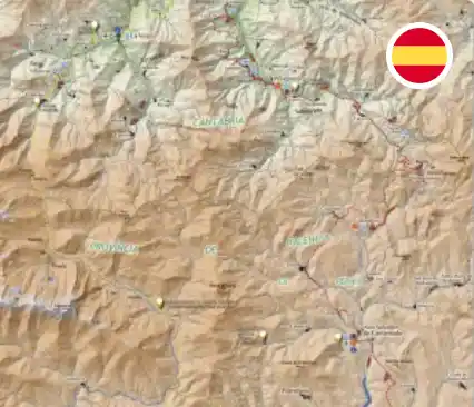 Mapas y Folletos para el Camino Lebaniego