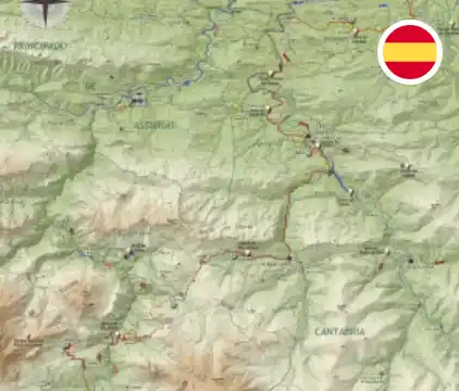 Mapas y Folletos para el Camino Lebaniego