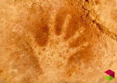 Arte Rupestre Mano Cueva de El Castillo