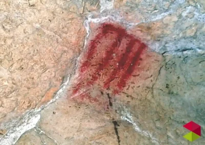 arte rupestres Cueva de las Aguas