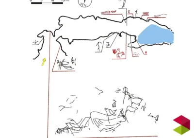Mapa Cueva de Chufin