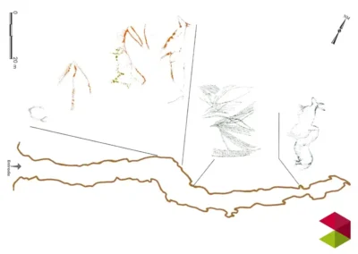 Mapa Cueva de El Salitre