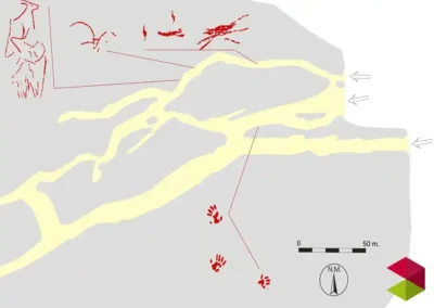 Mapa Cueva de la lastrilla