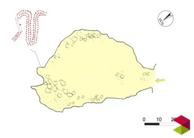 Mapa Cueva de La Maeza