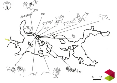 Mapa Cueva de las Monedas