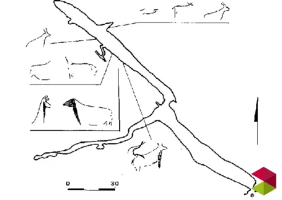 Mapa Cueva de los Emboscados