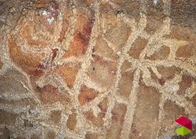 Grabados Conjunto de cavidades de Arco-Pondra