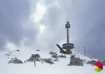 Nieve Parque Natural Macizo de Peña Cabarga