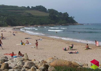 Playa de Luaña en Cóbreces