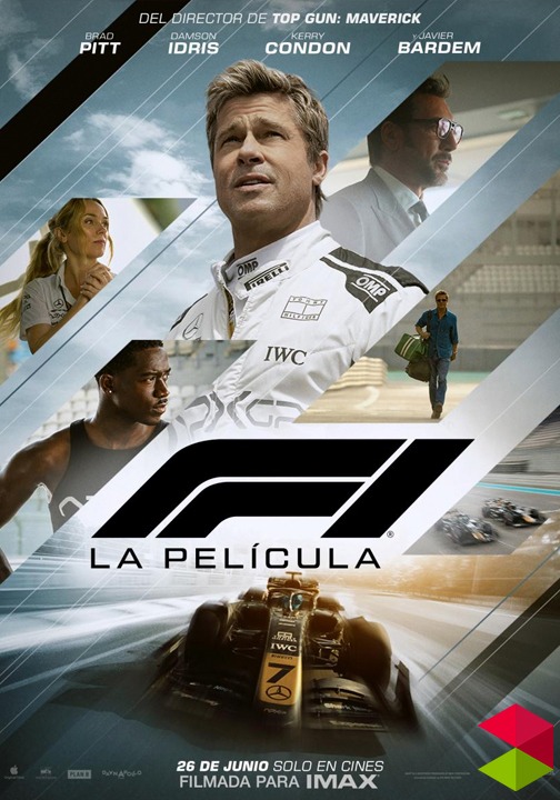 Cartelera Cantabria F1 la película
