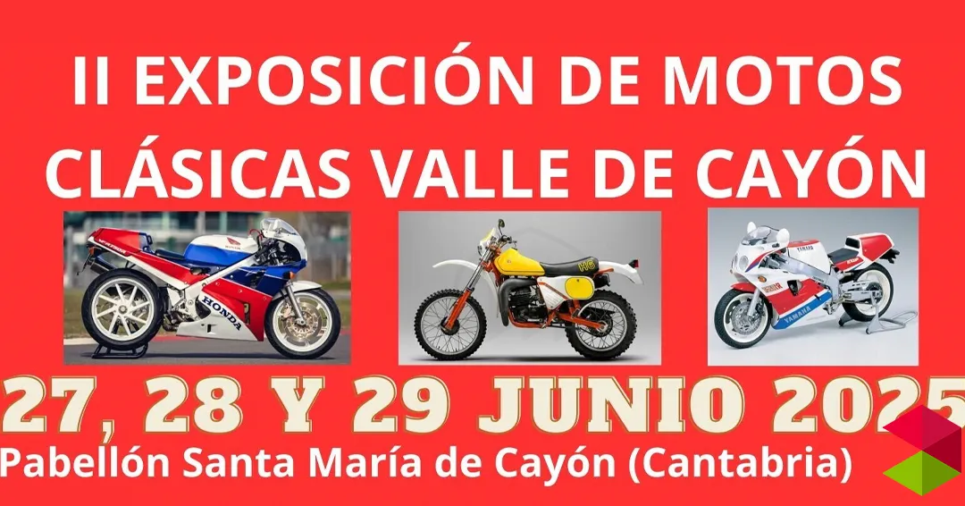 Eventos en Cantabria II exposición de motos clásicas Valle de Cayón