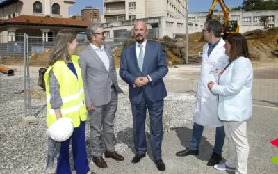 La obra de instalación de la Protonterapia en Valdecilla comienza la fase de excavación y hormigonado del búnker