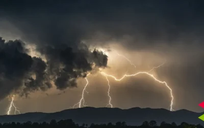 Aviso naranja y amarillo por tormentas en Cantabria