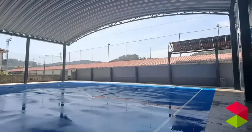 Noticias Camargo El Ayuntamiento de Camargo inaugura la pista polideportiva cubierta de Escobedo el sábado