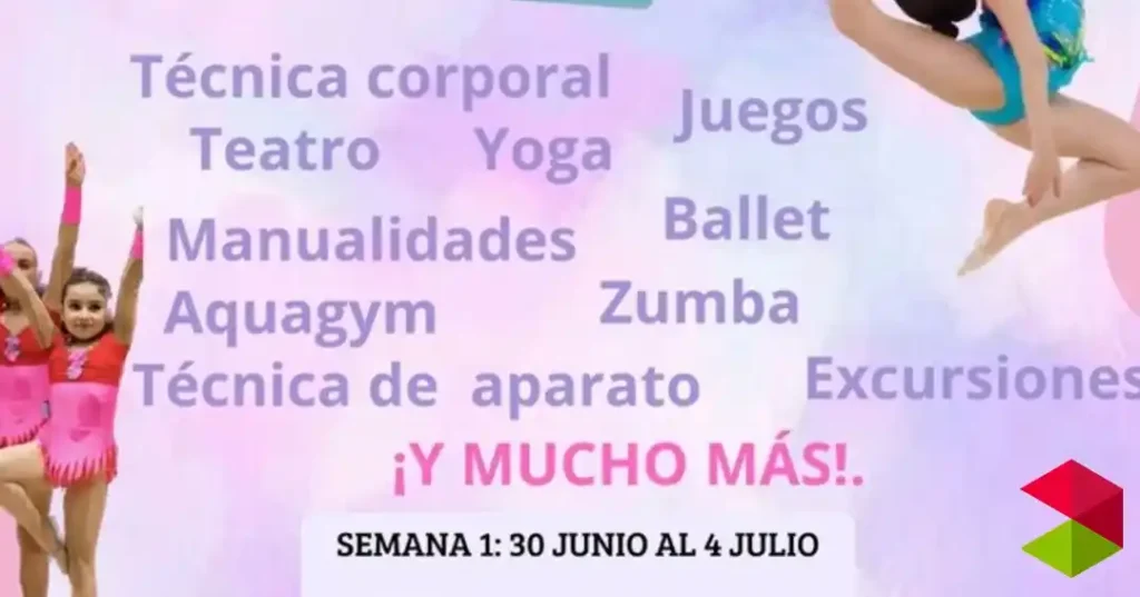 Noticias Reinosa Campus de verano de gimnasia rítmica y danza