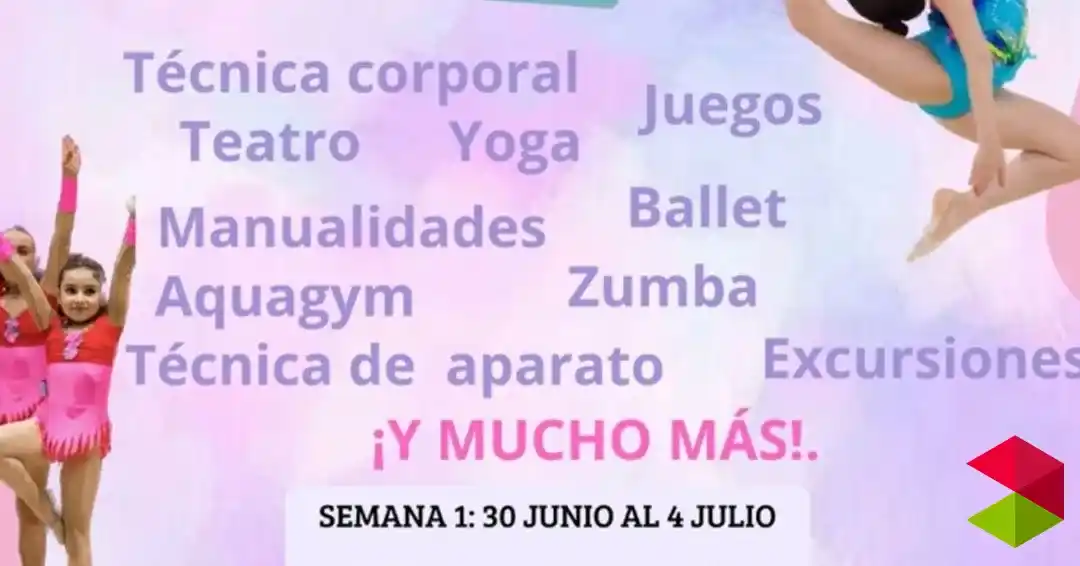 Noticias Reinosa Campus de verano de gimnasia rítmica y danza
