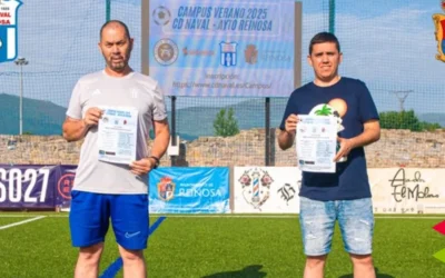 El Ayuntamiento de Reinosa colabora con el C.D Naval en la organización del campus de verano