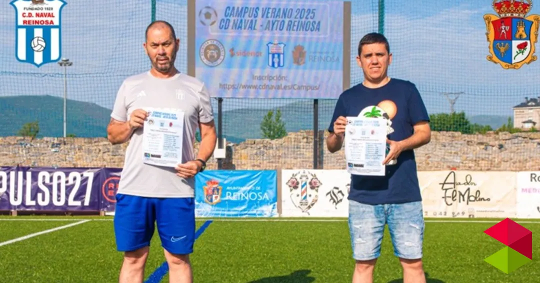Noticias Reinosa El Ayuntamiento de Reinosa colabora con el C.D Naval en la organización del campus de verano