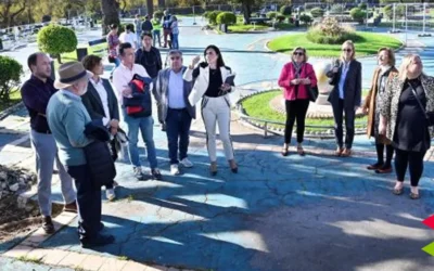Las obras de los Jardines de Piquío se extenderán hasta principios de septiembre