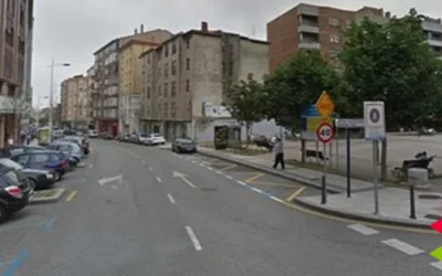 Mujer herida por ser atropellada con su coche en Santander