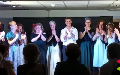 Ultimo pase Encuentros con Lorca del talle municipal de teatro de Suances