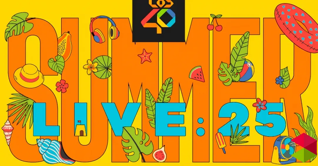 Eventos Laredo Gran concierto de los 40 summer live 2025