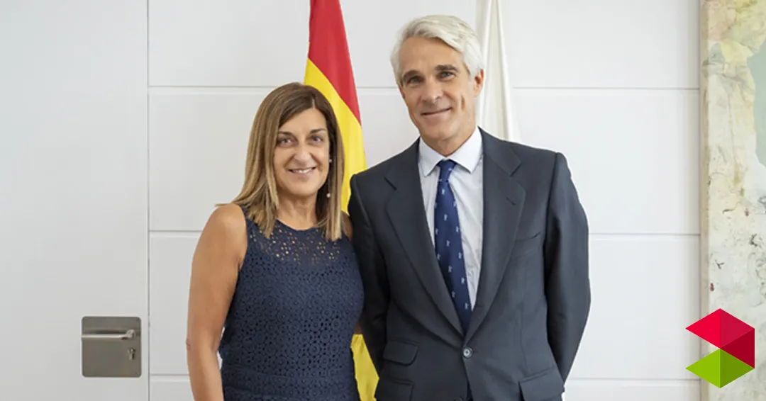 Noticias Cantabria La presidenta Buruaga y el presidente de Telefónica España abordan un plan de despliegue de la tecnología 5G en el medio rural