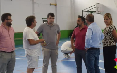 Piélagos avanza en la mejora del pabellón polideportivo del Complejo municipal Vimenor en Vioño