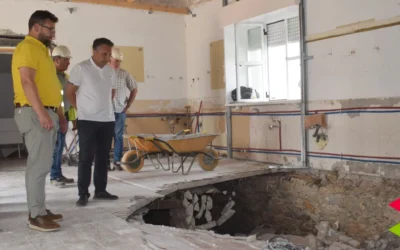 Piélagos inicia la reforma del Consultorio de Boo tras el colapso del suelo, debido a las obras ejecutadas la pasada legislatura sobre vigas podridas