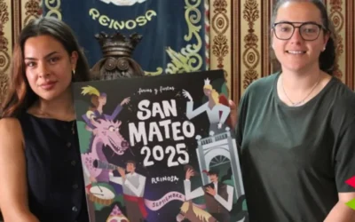 Leire González ganadora del concurso del cartel de San Mateo 2025 Reinosa