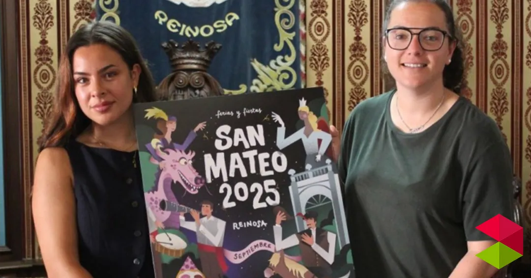 Noticias Reinosa Leire González ganadora del concurso del cartel de San Mateo 2025 Reinosa