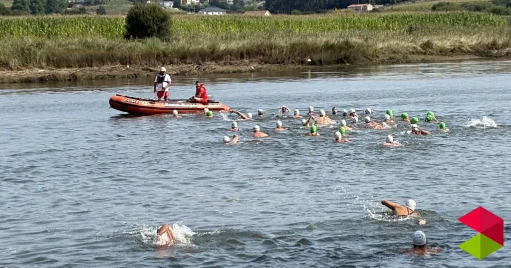 Noticias Santander Cerca de 90 de nadadores participaron este fin de semana en el ascenso a nado al río Pas