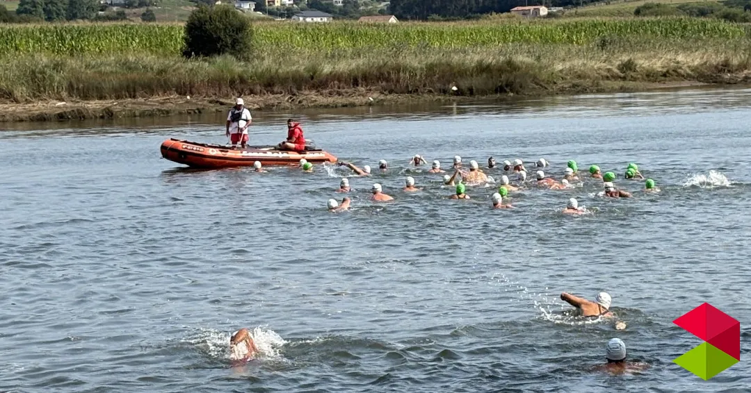 Noticias Santander Cerca de 90 de nadadores participaron este fin de semana en el ascenso a nado al río Pas