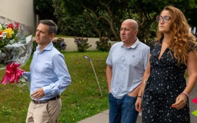 El PSOE participa en el recuerdo a Rafael Rodríguez Rapun en el cementerio de Ciriego en el 89º aniversario del asesinato de Federico García Lorca