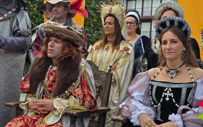Gómez del Río participa en la recreación de la llegada del emperador Carlos V a San Vicente de la Barquera