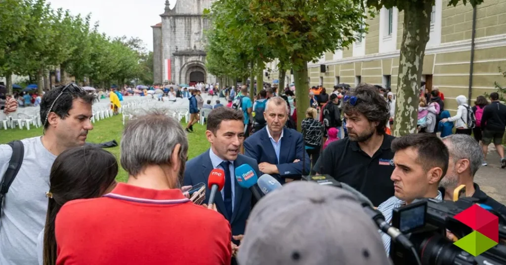 Noticias Cantabria Pedro Casares pide recuperar la “convivencia” en el nuevo curso político y tiende la mano a Buruaga