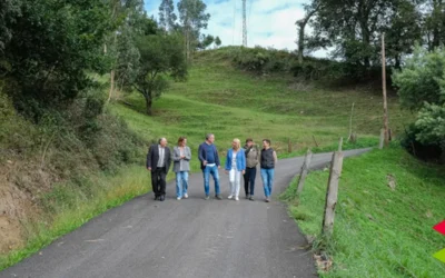 Desarrollo Rural actúa en Liérganes en la mejora de dos caminos agrarios para facilitar la accesibilidad
