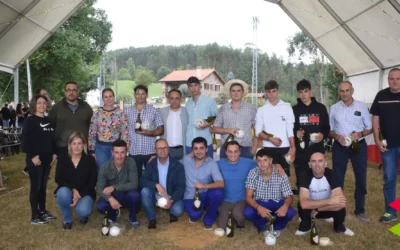 Óscar Gómez, gran vencedor del Concurso de salto pasiego de la Virgen de Valencia 2025