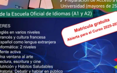 El CEPA de Piélagos abre el período de matrícula para las enseñanzas que ofertará durante el curso 2025-2026