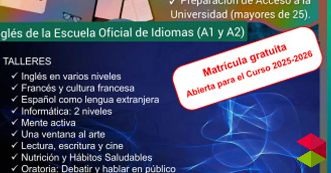 Noticias Piélagos El CEPA de Piélagos abre el período de matrícula para las enseñanzas que ofertará durante el curso 2025-2026