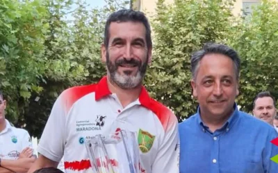 Jorge González, campeón del Concurso de bolo palma de primera categoría ‘Virgen de Valencia’ 2025