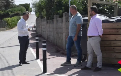 Piélagos mejora la seguridad vial en la playa de La Arnía mediante la construcción de un nuevo itinerario peatonal seguro