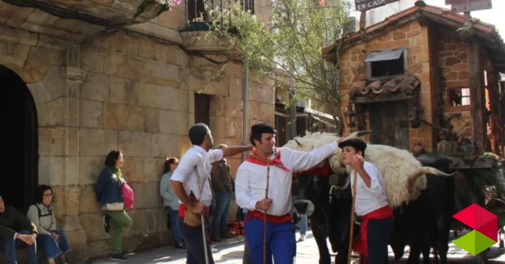Noticias Reinosa La carreta “Gracias al trabajo de mi abuelo, en casa nunca faltó puchero” gana el certamen del Dia de Campoo