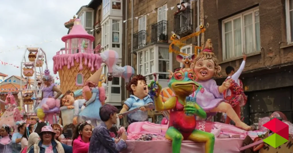 Noticias Reinosa La carroza titulada “Subidón de azúcar” gana el Certamen de San Mateo 2025