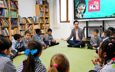 La marioneta viajera Tía Meli llega a más de 700 alumnos de 11 centros durante el curso 24-25