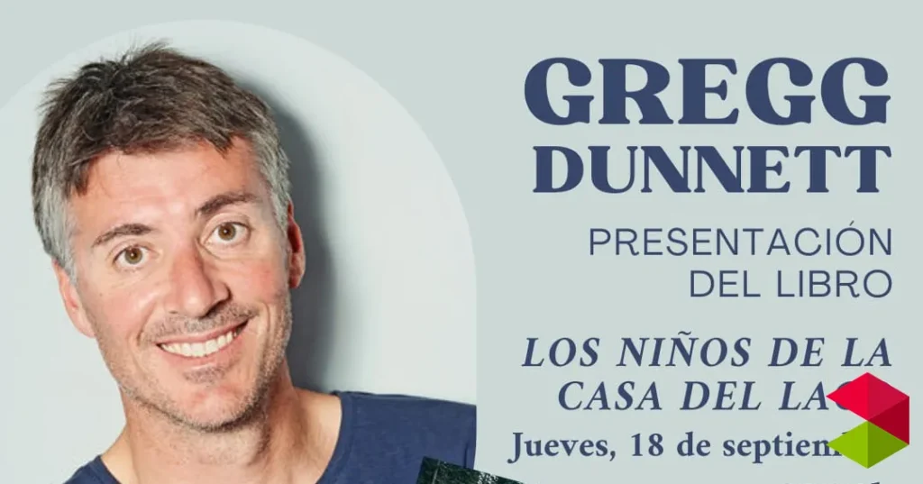 Noticias Suances El autor británico Gregg Dunnet presenta en Suances “Los niños de la casa del lago