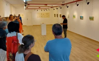 El pintor Alberto Quevedo cierra la temporada expositiva de “Algas”
