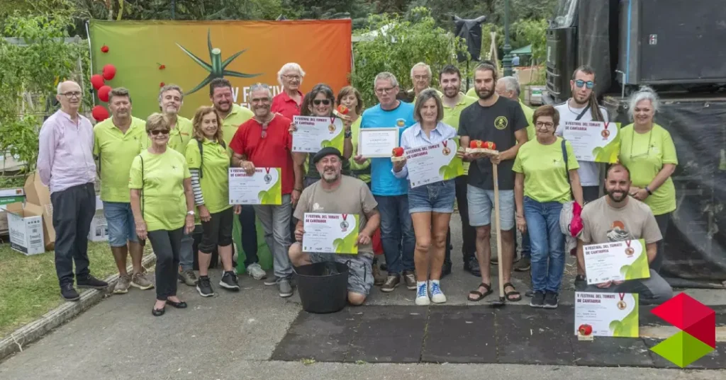 Noticias Torrelavega El palentino Emilio Medina arrasa en el concurso del V Festival Internacional del Tomate de Cantabria